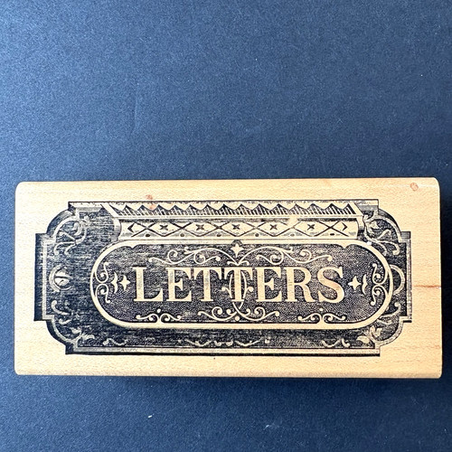 Rubber monger ornate letter - monger,